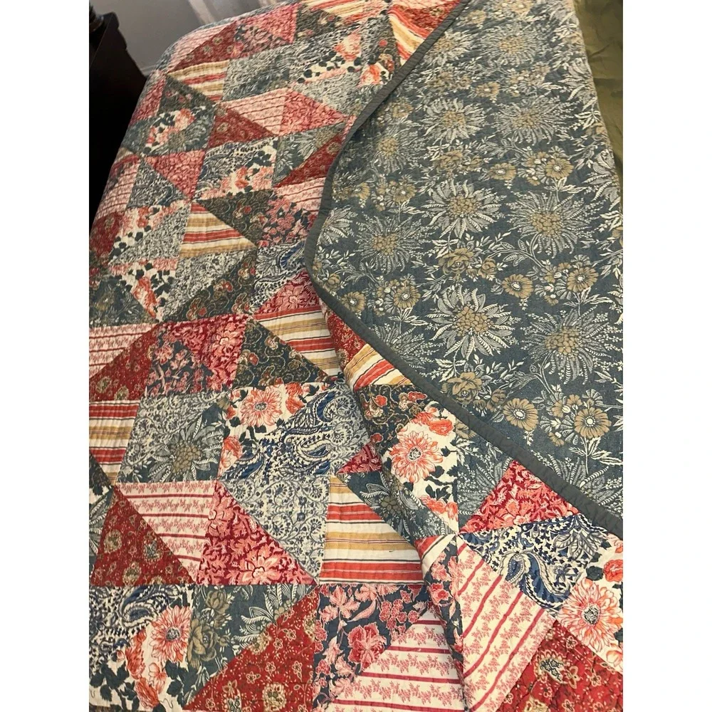 Pottery Barn Patchwork Quilt King